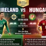 Ảnh bìa nhận định trận đấu Bắc Ireland vs Hungary lúc 01h45 ngày 29/09 khuôn khổ UEFA Nations League, trực tiếp trên TieulamTV.